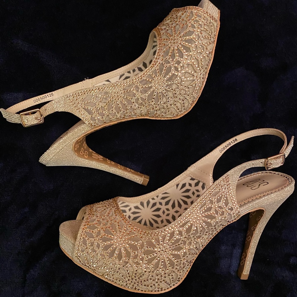 ECS Gold heels